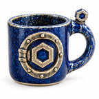 CryptoMug Chainlink — vue sur fond blanc
