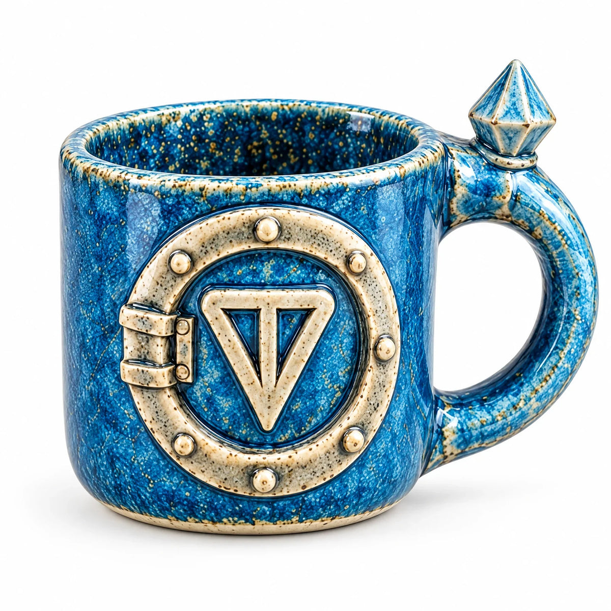 CryptoMug TON — vue sur fond blanc