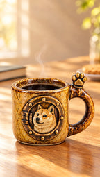 CryptoMug Dogecoin — mise en situation