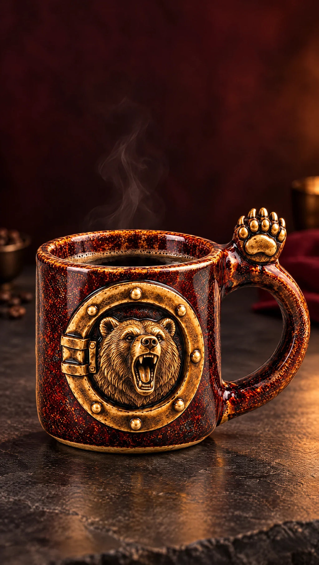 CryptoMug Bear — mise en situation