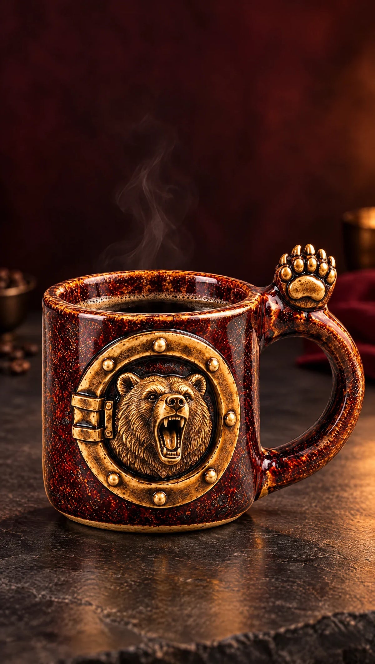 CryptoMug Bear — mise en situation