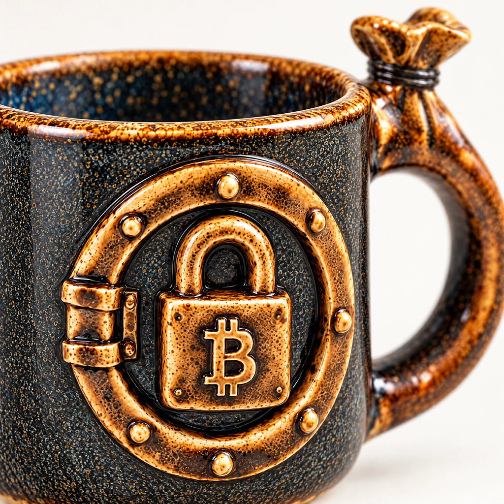 CryptoMug HODL — détails du modèle