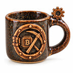 CryptoMug Miner — vue sur fond blanc